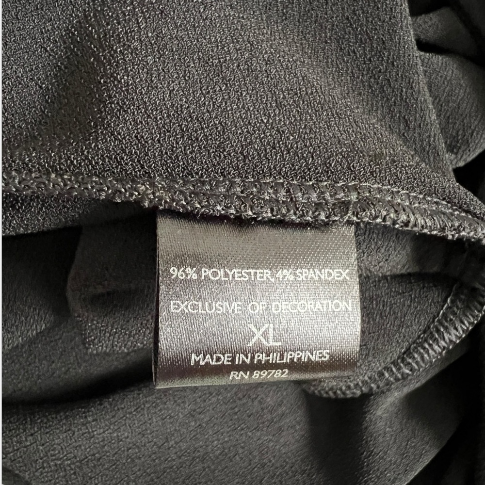 Natori Black Midi Dress